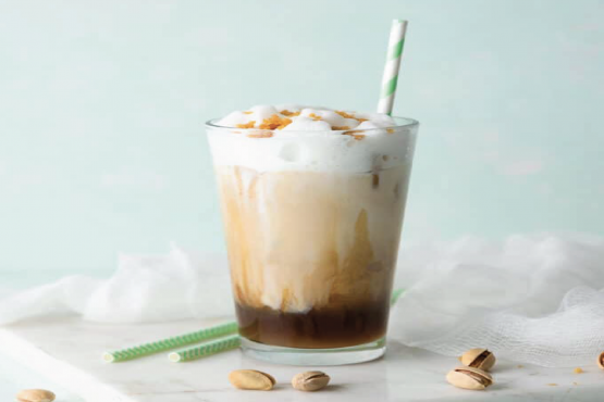 COLD PISTACHIO LATTE 