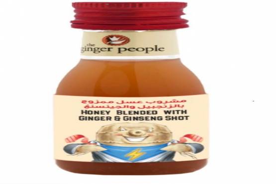 Honey ginger shot