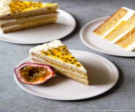 Passion fruit cheesecake 