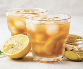 Iced dawa tea - ginger 