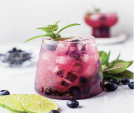 Blue Berry Mojito